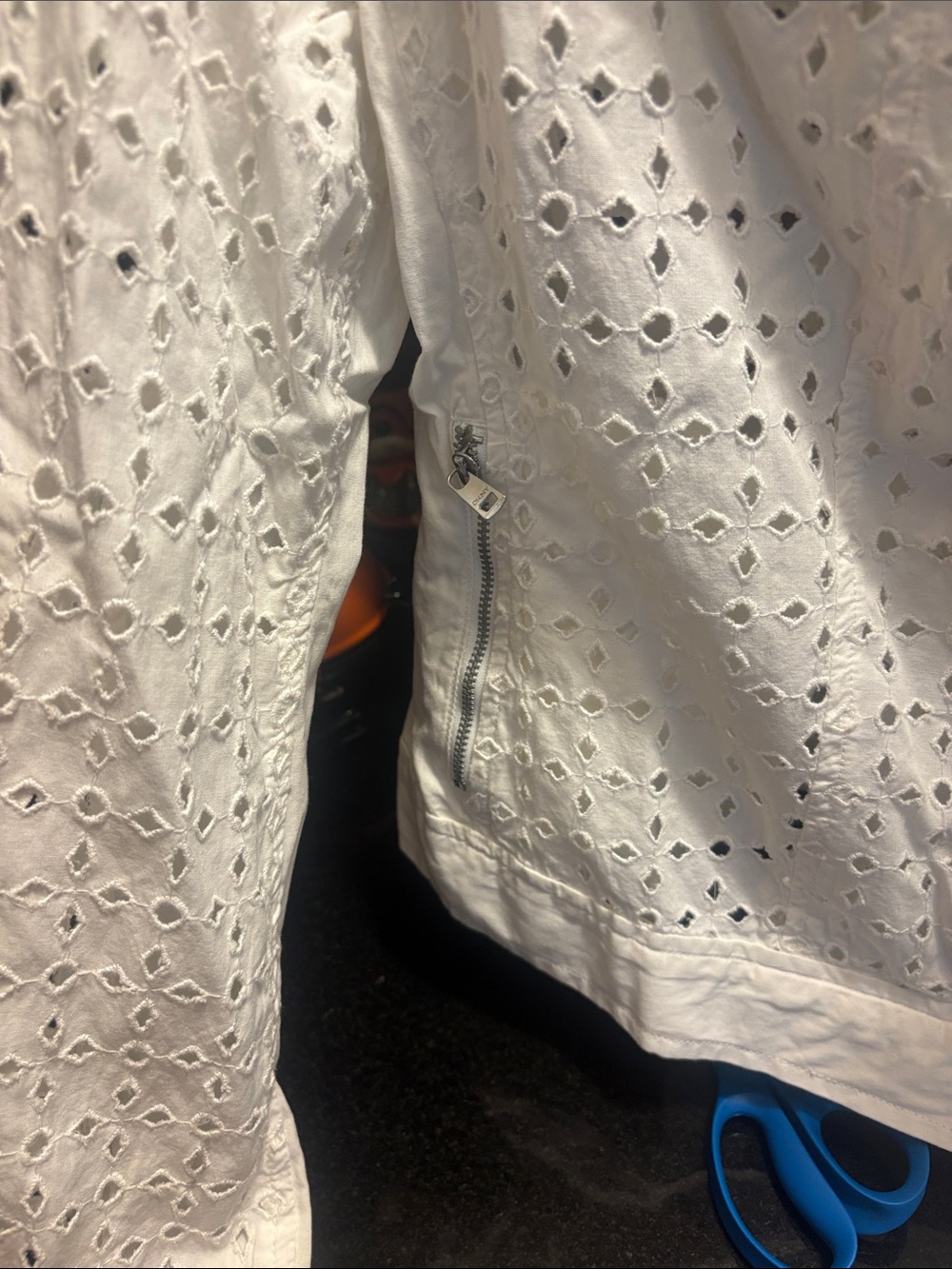 Eyelet moto jacket - Picture 3 of 4